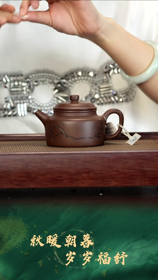 茶壶紫砂5号宜兴紫砂