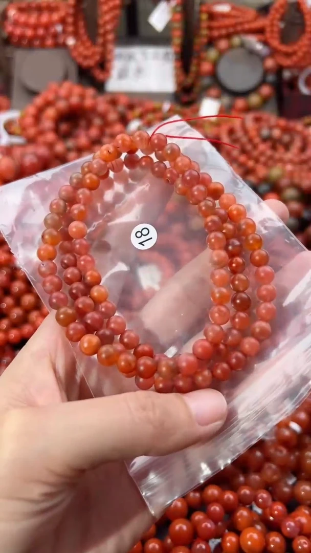 【闪购商品】南红玛瑙手串未镶嵌6