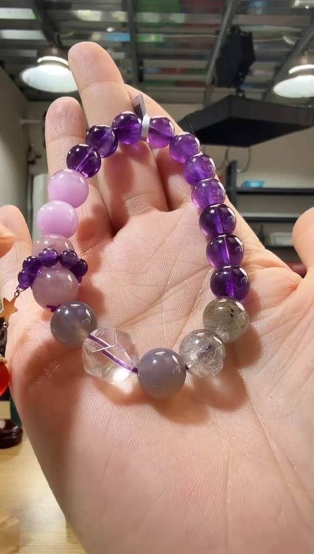 未镶嵌手链水晶优0950 约9mm