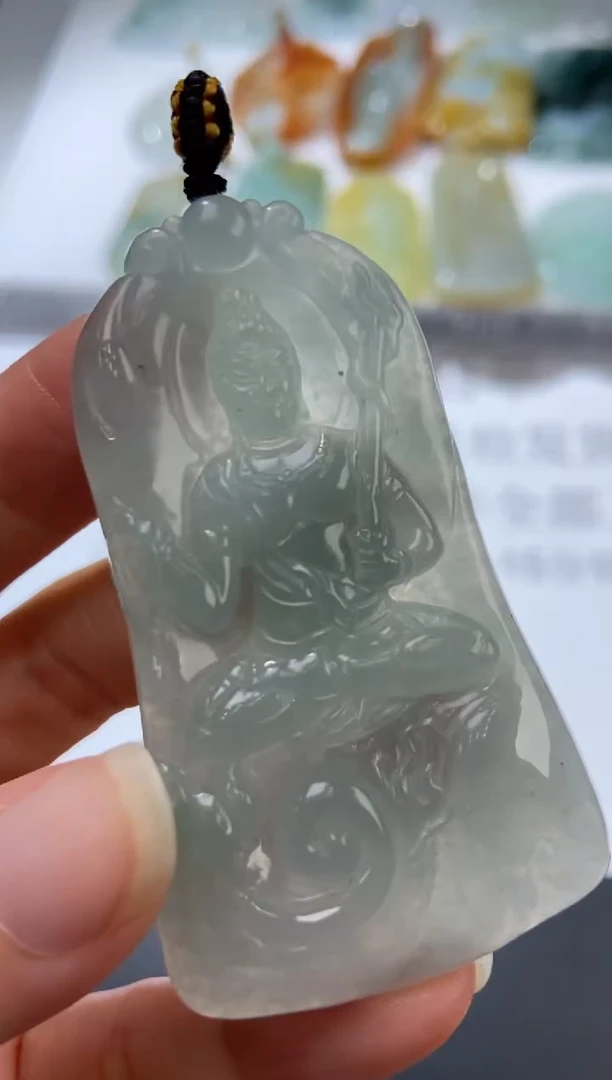 未镶嵌挂件翡翠374660  多人