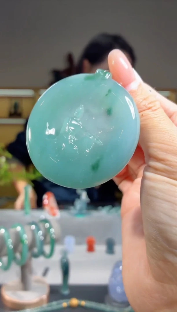 吊坠(不含链)未镶嵌翡翠悟道