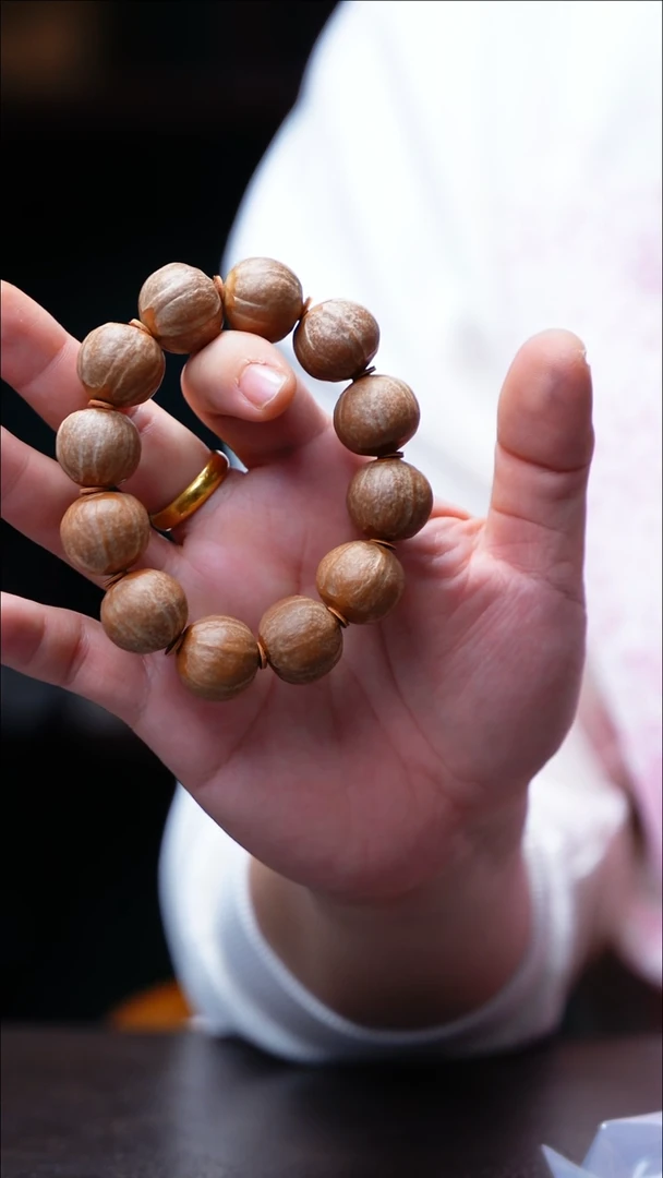 手串/手链橄榄核滚圆素核【约2.0】老树带油