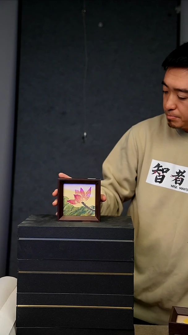 国画10*10CM手绘国画多样性 8072