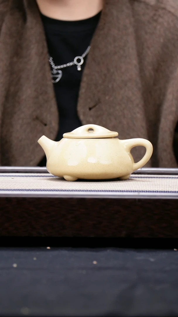 【闪购商品】紫砂茶壶本山绿泥  景州石瓢