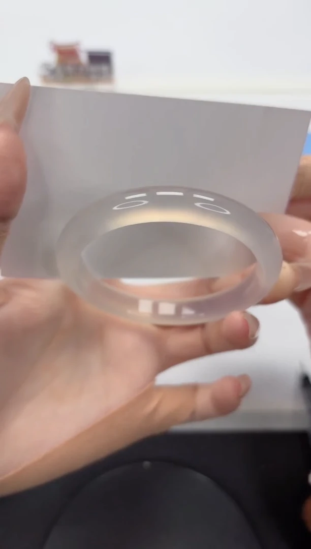 【闪购商品】石英质玉手镯未镶嵌A135-54.8