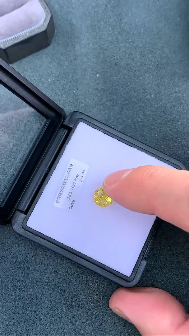 裸石蓝宝石2.65克拉