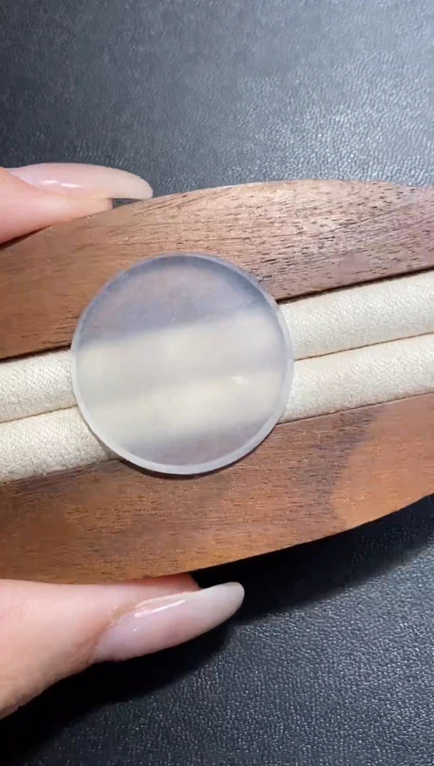 未镶嵌定制翡翠圆牌