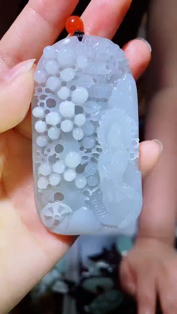 和田玉未镶嵌挂件1