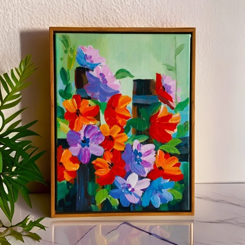 简约百搭油画，30cm*40cm