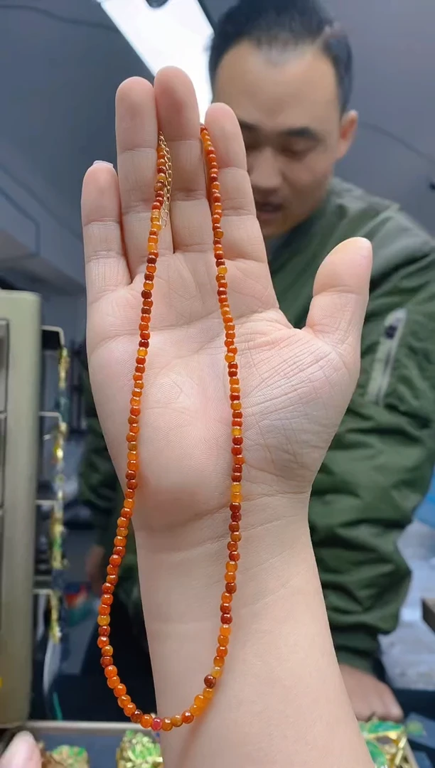 【闪购商品】翡翠耳饰合金71翡翠锁骨链