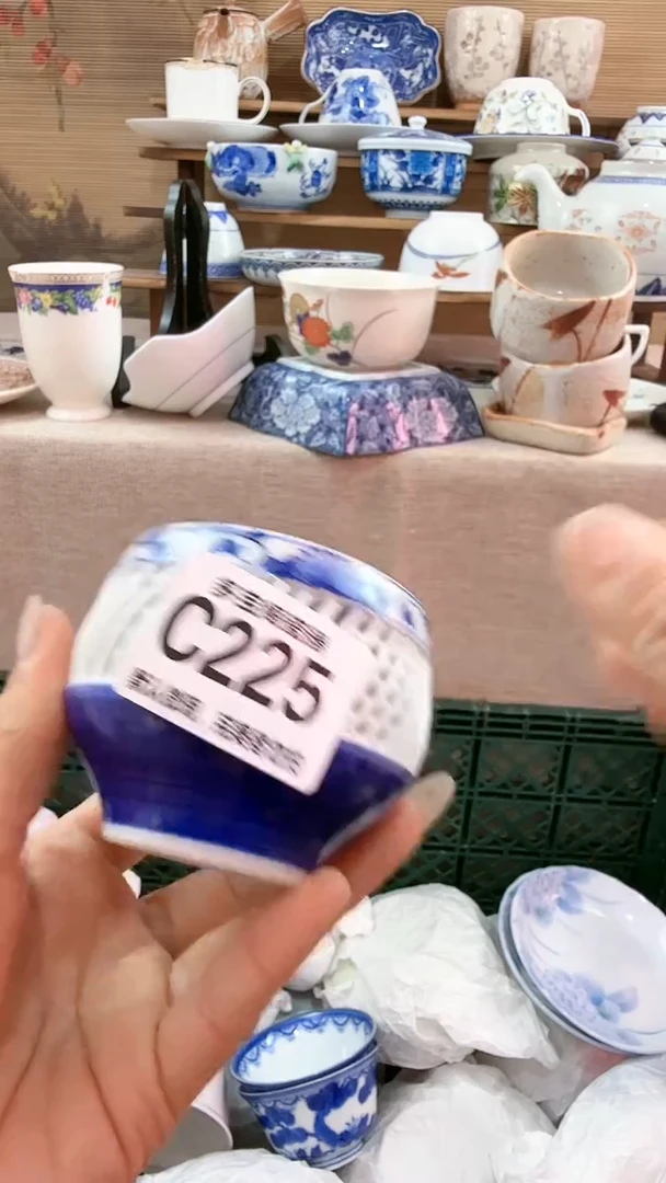 【闪购商品】瓷片多宝阁瓷器满18米包邮 C225