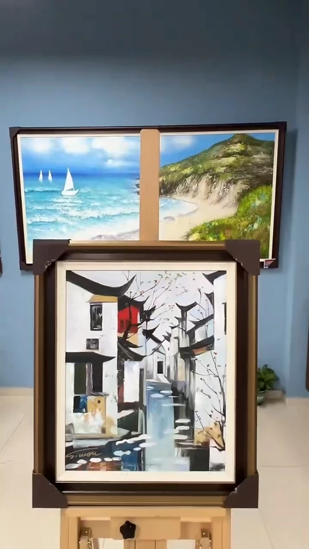 油画陶宗健-40*50-油画作品-风景