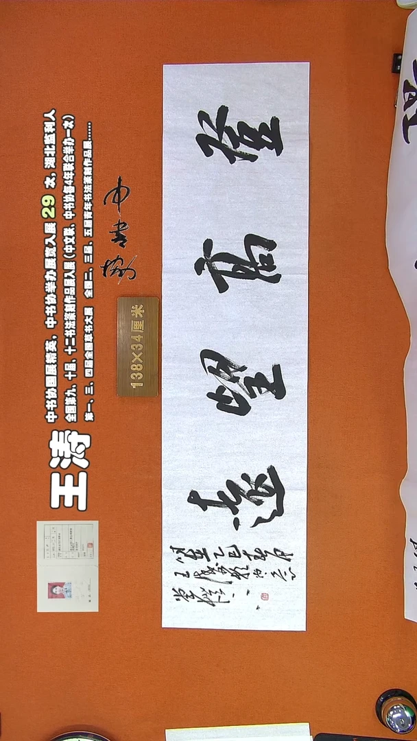 【闪购商品】书法752王涛书法作品