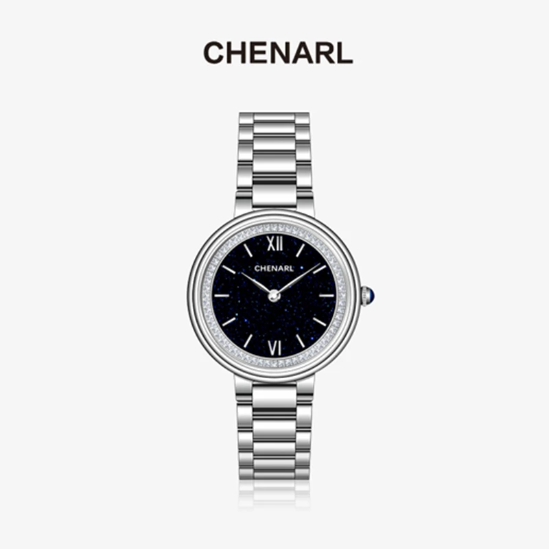 CHENARL/星空/表径28mm女士经典全自动腕表