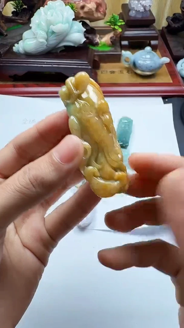 吊坠(不含链)未镶嵌翡翠1