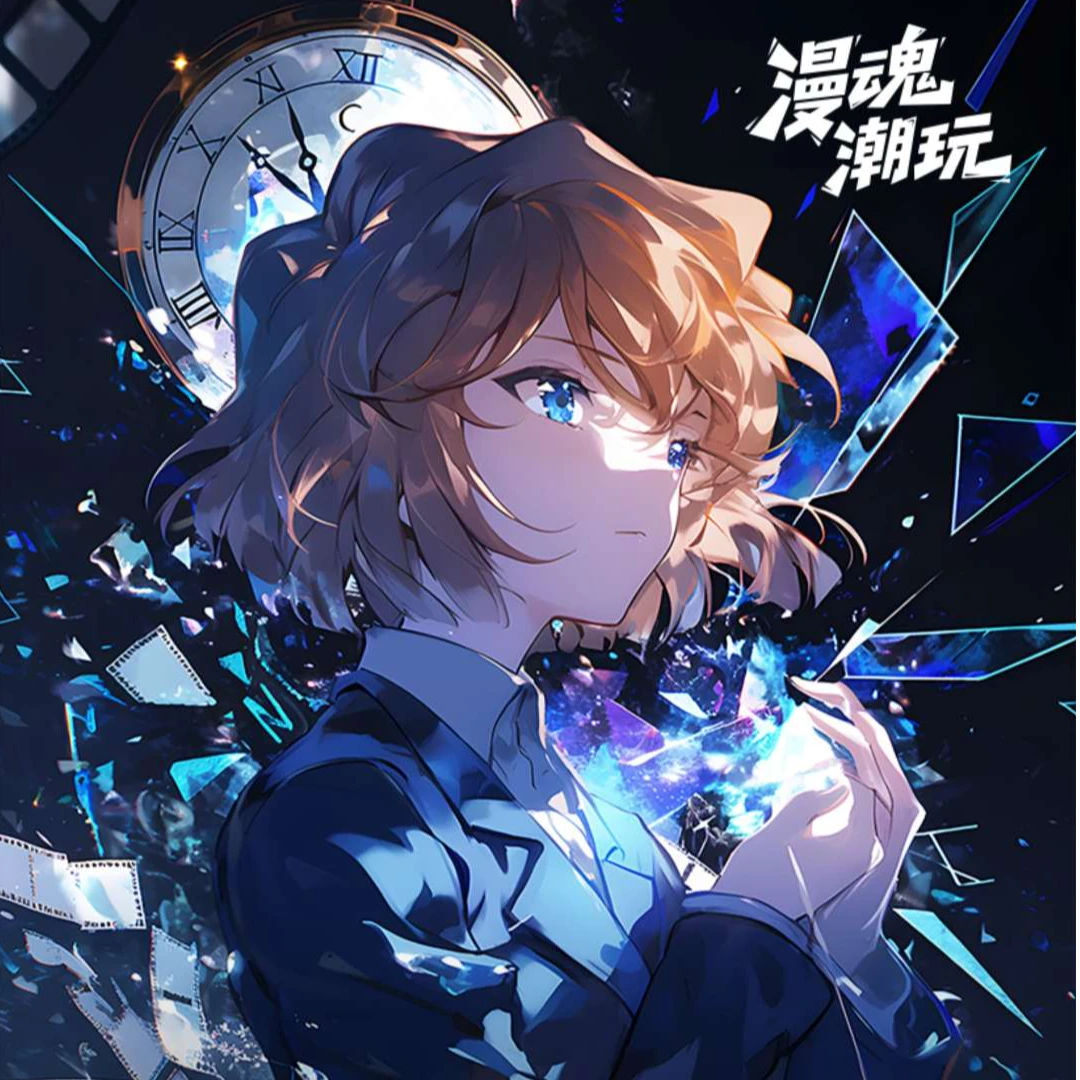 【漫魂潮玩】- 名侦探柯南亚克力色纸收藏盲盒