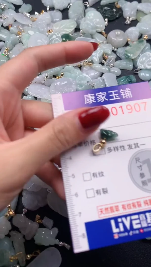 颈饰未镶嵌翡翠1907