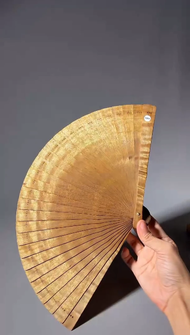 其他楠木（金丝楠）远****宴700号21cm小叶桢楠扇子3