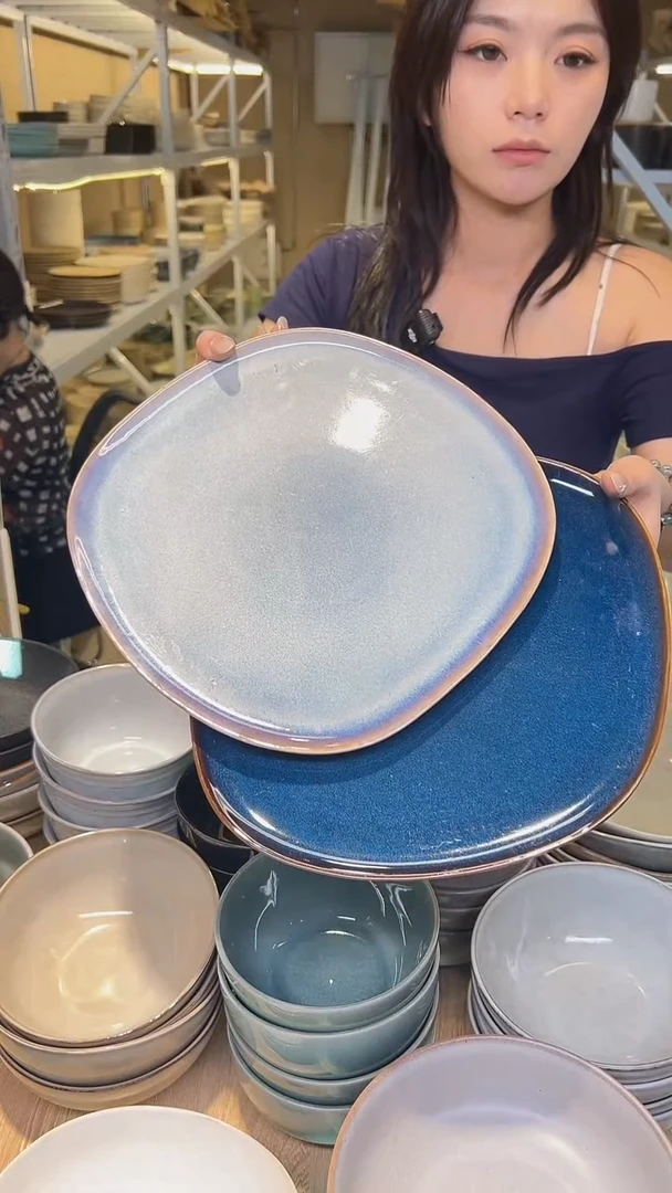 瓷157进出口高温釉下彩陶瓷餐具