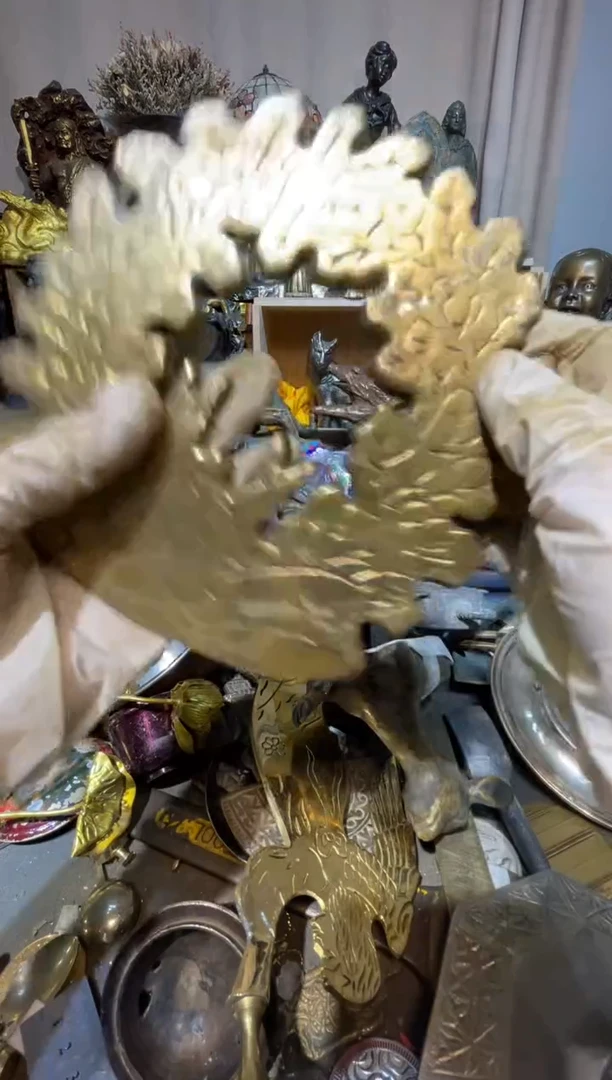 茶盏大阪回流商品铜器摆件57