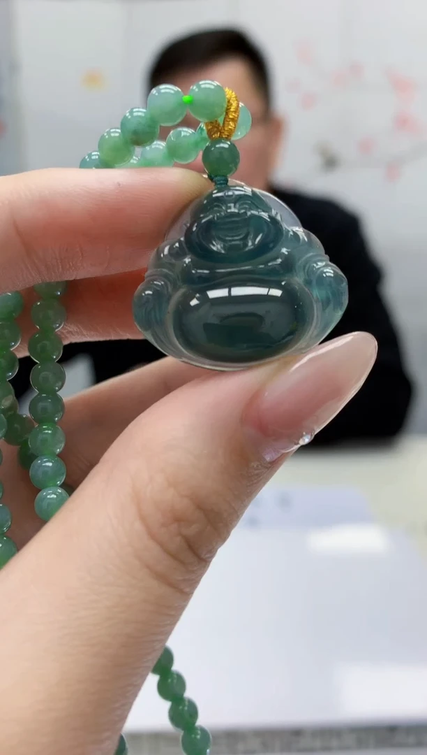 【闪购商品】定制翡翠未镶嵌5152jw-毛货挂件赠珠链
