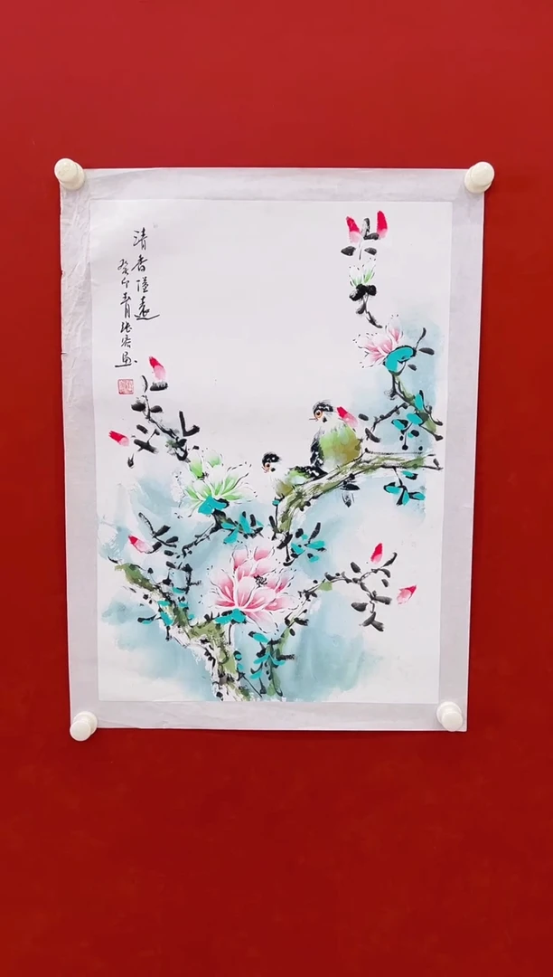 【闪购商品】书法周洁          花鸟
