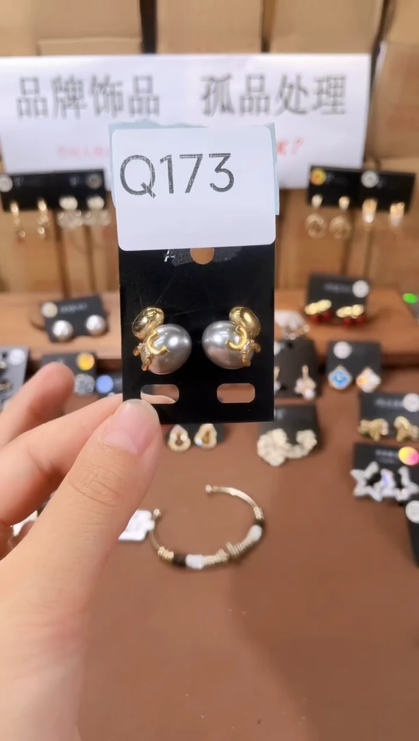 铜合金925银锆石Q173