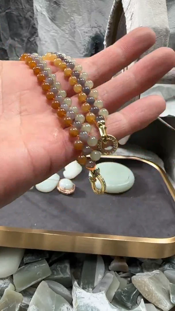 颈饰未镶嵌和田玉手串多样性拍一发一件