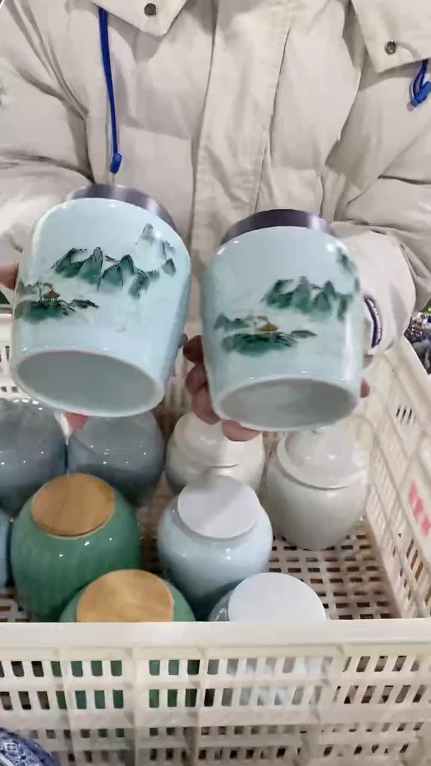 【闪购商品】罐陶瓷茶叶罐密封罐等