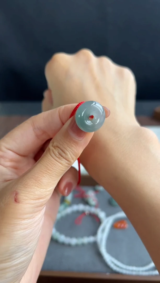 翡翠未镶嵌颈饰214买断