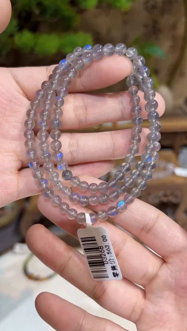 未镶嵌手串长石手饰@@