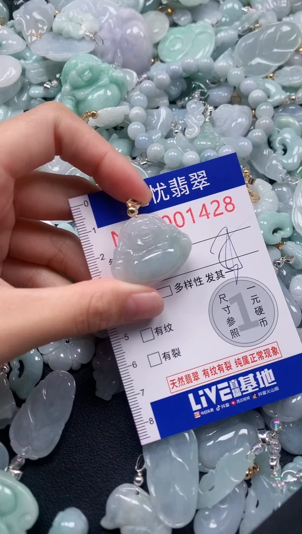 颈饰未镶嵌翡翠1428