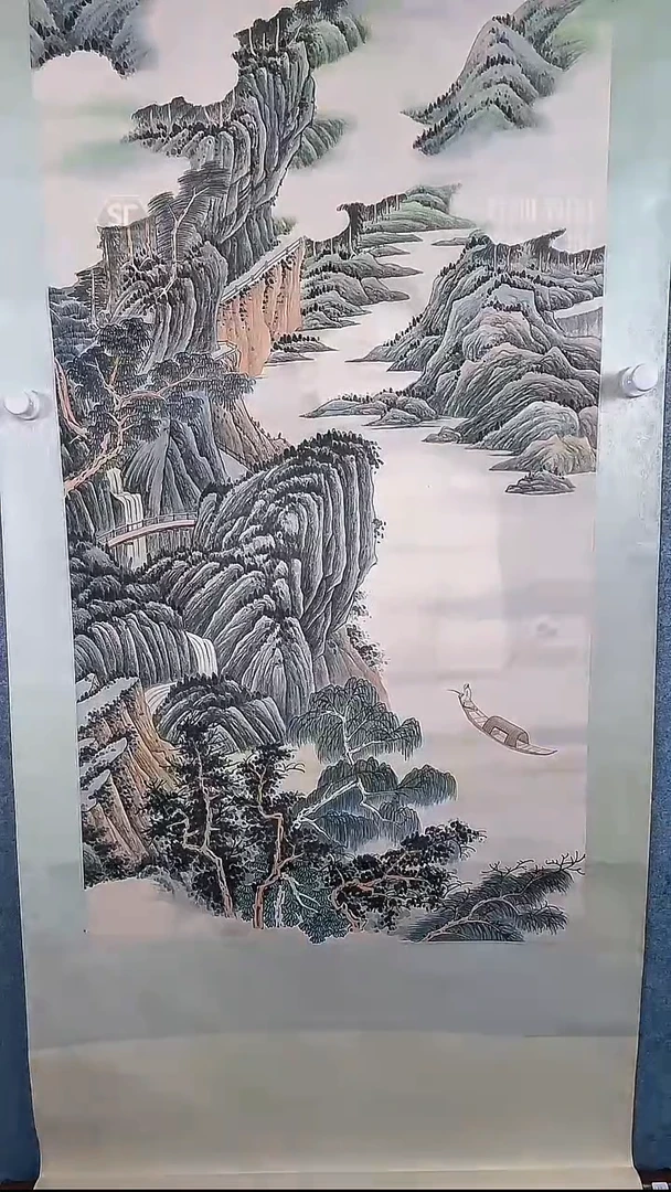 绘画陆*兵V250122-1-46《山水》