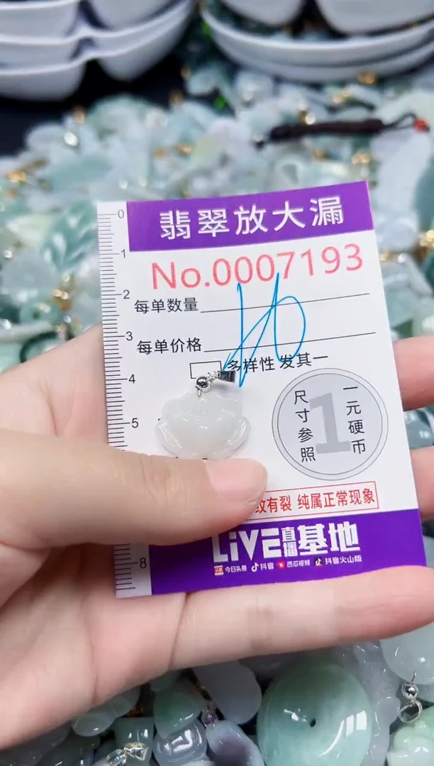 颈饰未镶嵌翡翠7193