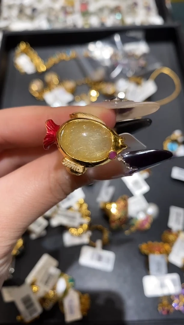 琉璃铜合金楚楚珠宝中古甄选不退换