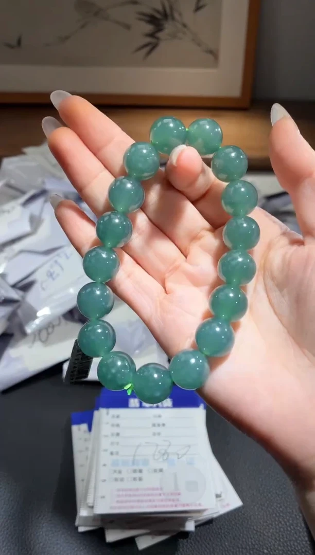 未镶嵌手链翡翠手链