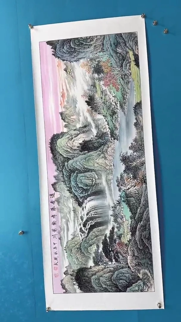 国画瀚美艺术刘武手绘-国画25