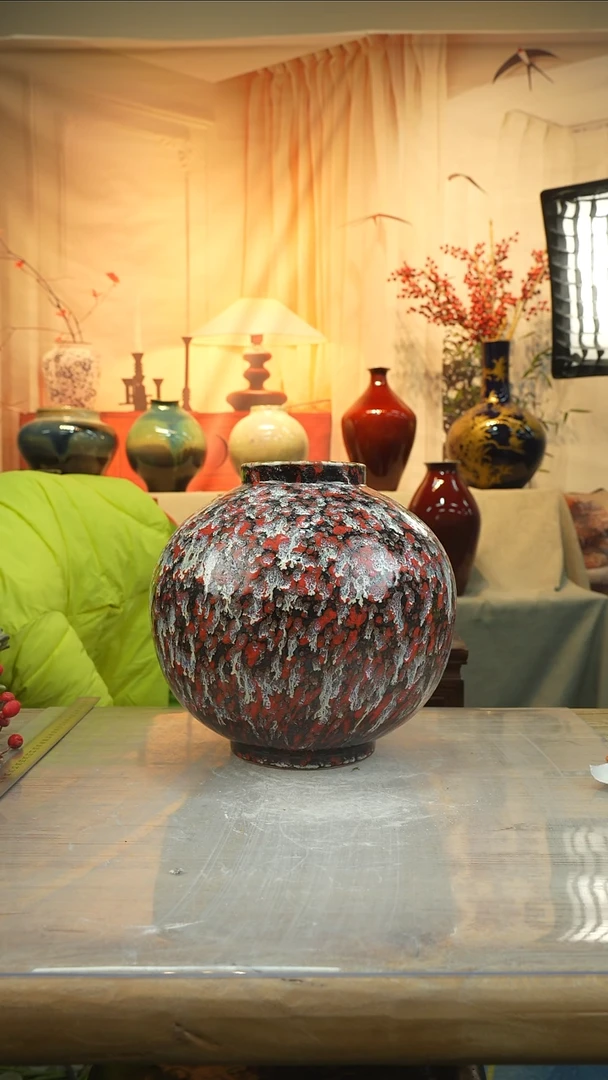 高度28口径12陶瓷花瓶