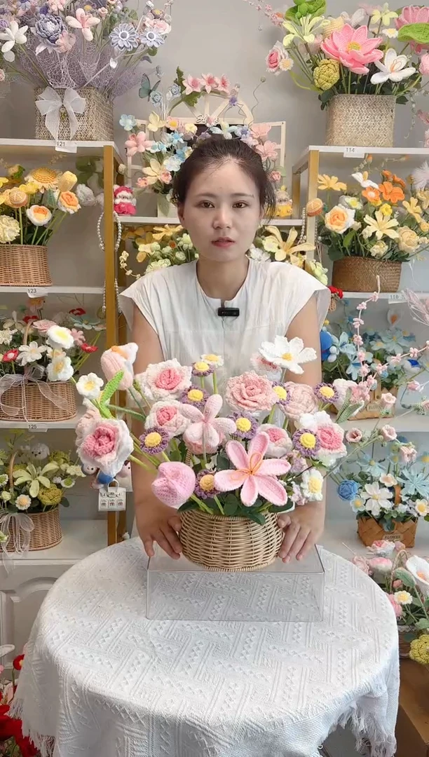 纯手工毛线花kkkk