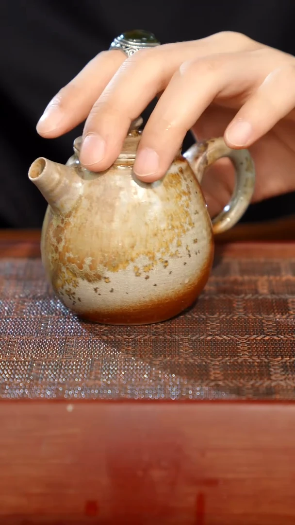 陶瓷奢瓷/瑞寅柴烧茶器（壶）237 微瑕