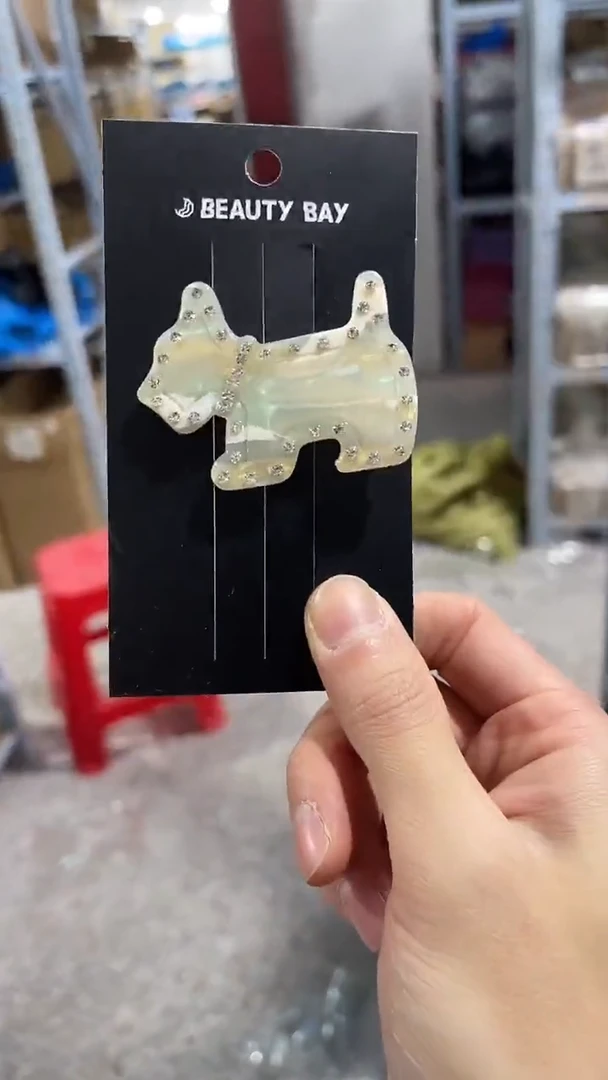 非金属醋酸小狗醋酸鸭嘴夹