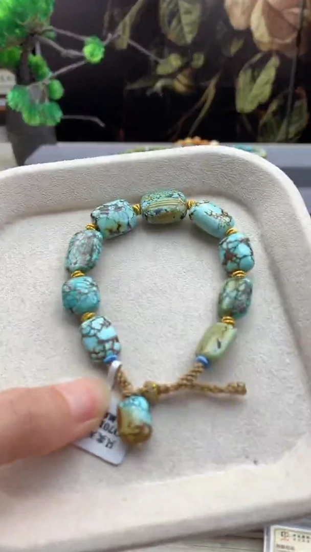 未镶嵌绿松石手串Q97