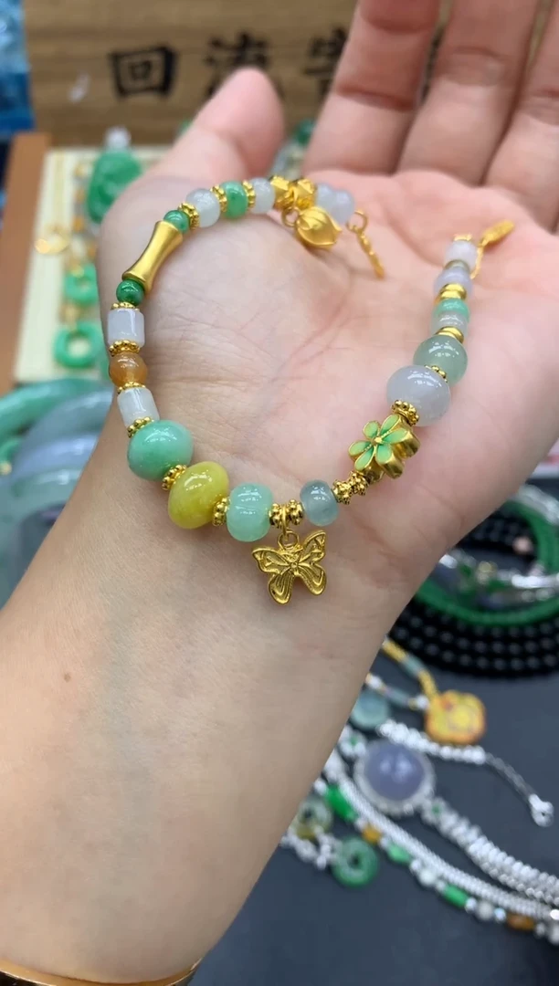 【闪购商品】翡翠手链未镶嵌436-中国好珍宝