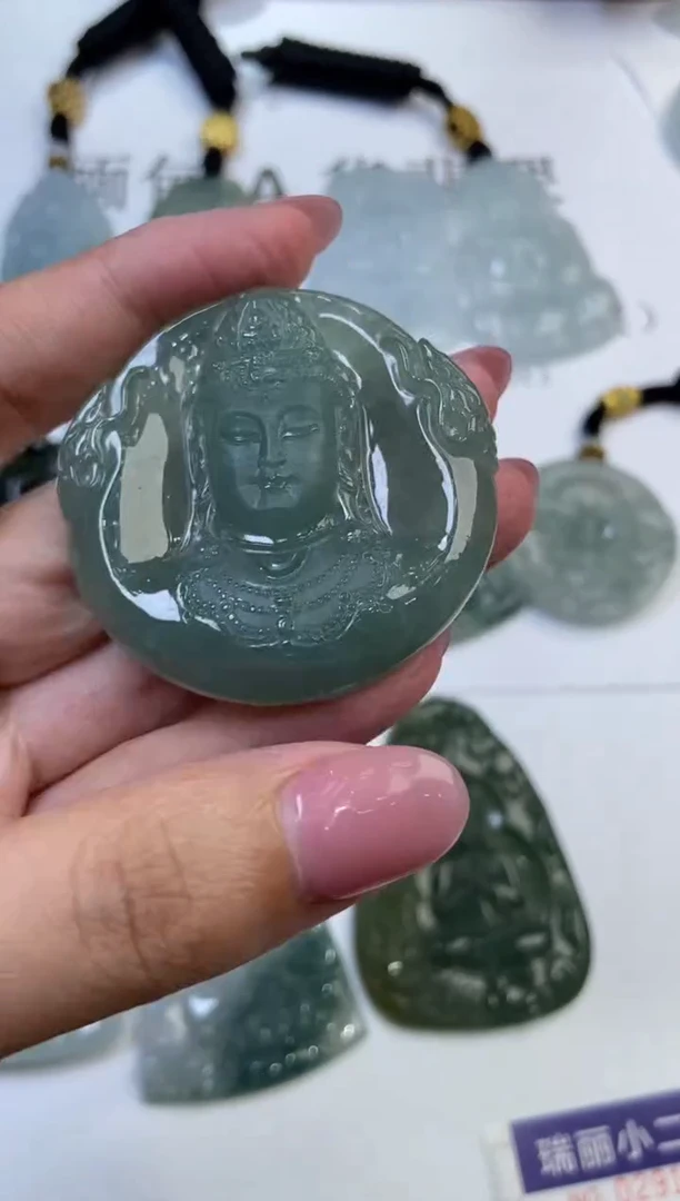 翡翠挂件未镶嵌1008554