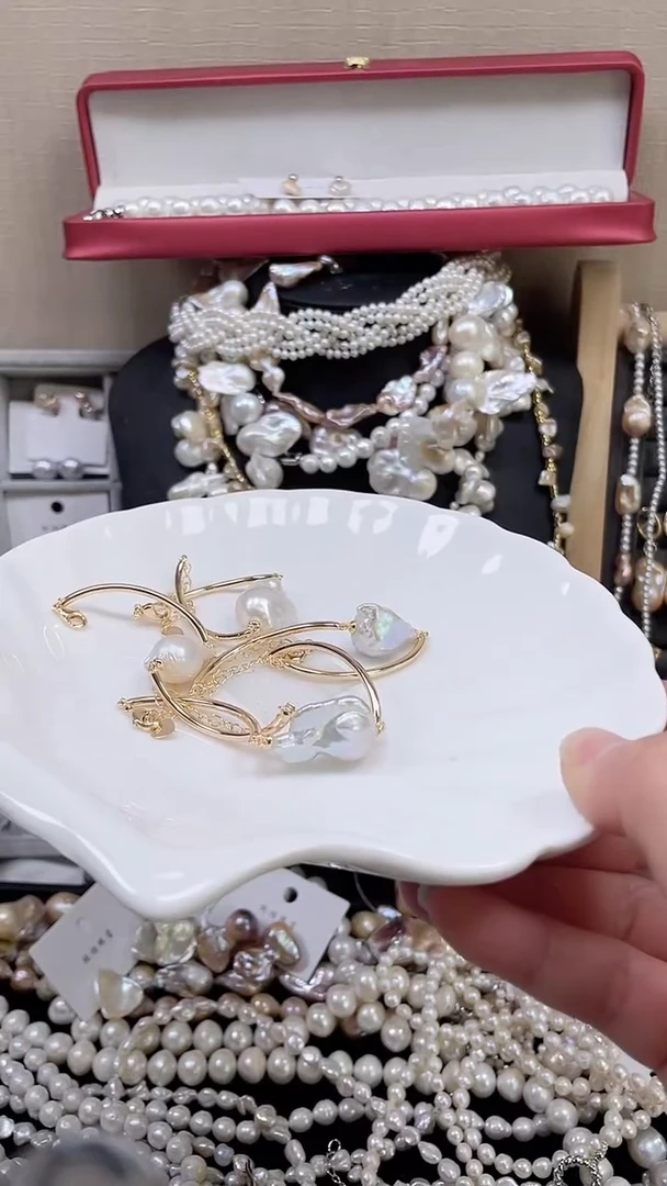 未镶嵌手镯淡水珍珠【纯恬饰品】（多样性发货发一）