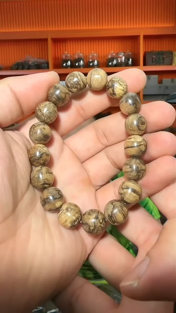 沉香手串71号单圈16g1.2多样性发一