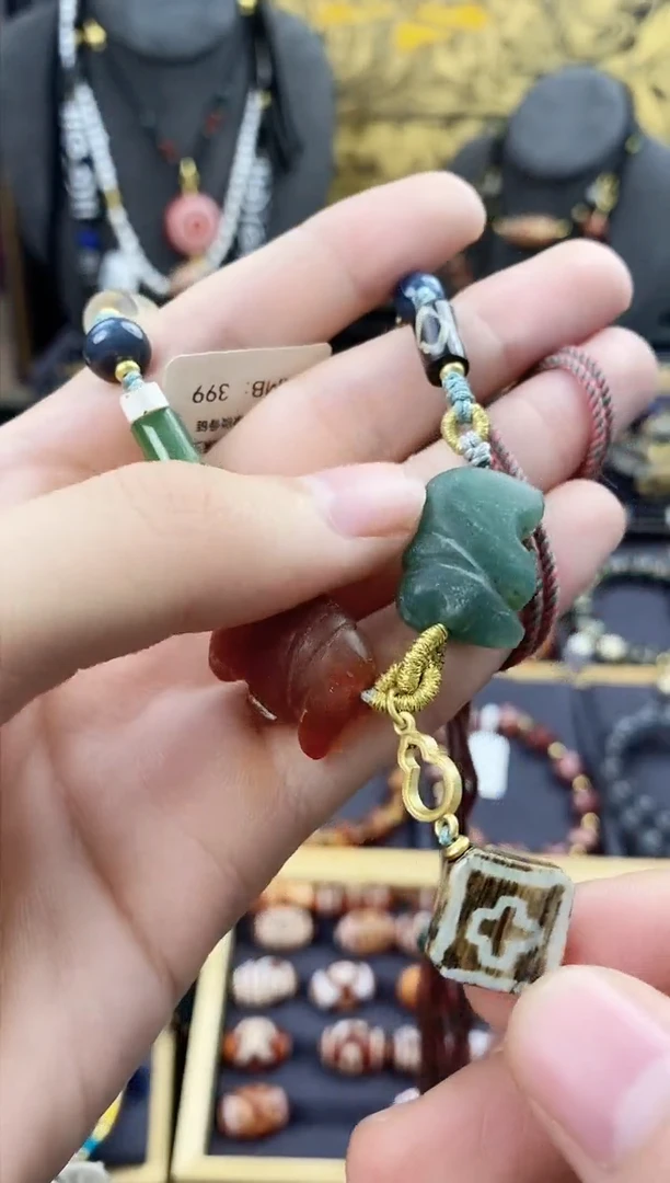 【闪购商品】玛瑙/玉髓颈饰未镶嵌锁骨链