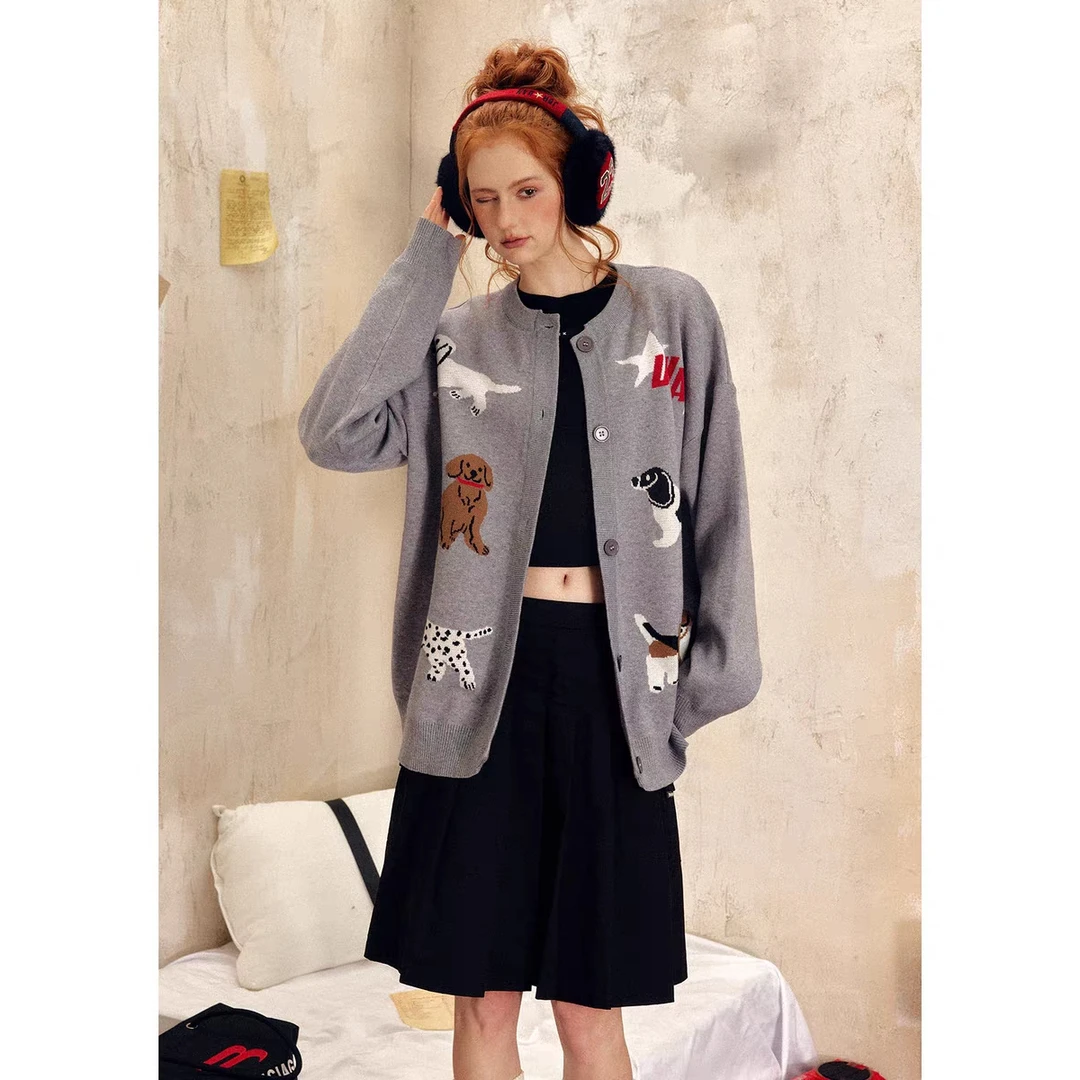 【C221-230】2024新款运动时尚休闲韩系复古百搭薄款宽松设计感外套