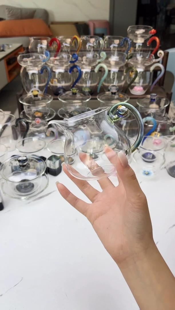 手工艺品玻璃禾器浮莲迷翠普通盒