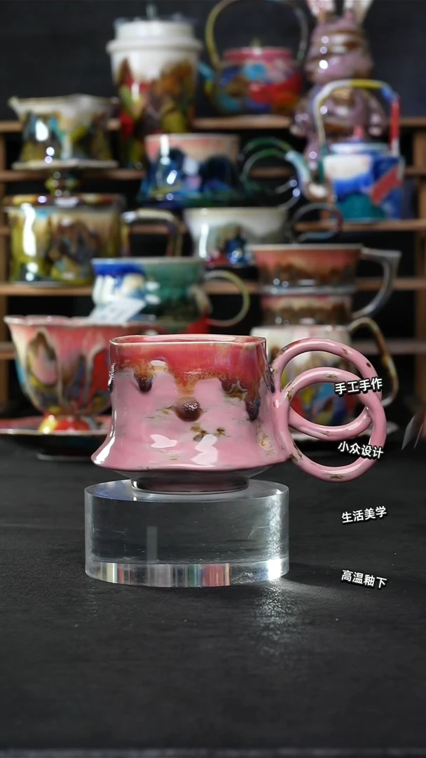 设计师款景德镇森涩手创陶瓷（食品级）100